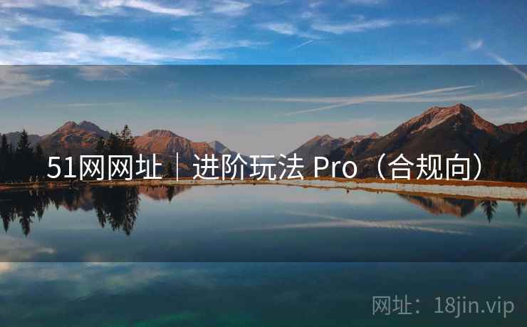 51网网址｜进阶玩法 Pro（合规向）