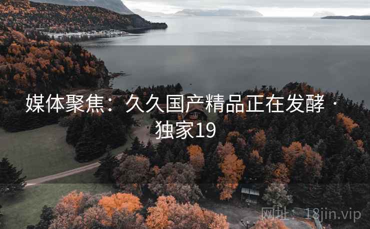 媒体聚焦：久久国产精品正在发酵 · 独家19